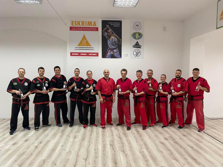 Mesterré avatták a kisvárdai Eskrima iskola instruktorát